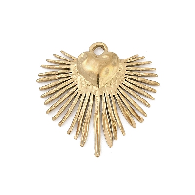 304 Stainless Steel Pendants LS-STAS-D366-01E-G-1