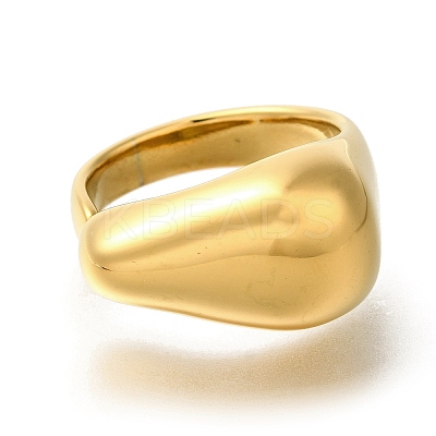 304 Stainless Steel Open Cuff Rings for Women STAS-Z103-03G-02-1
