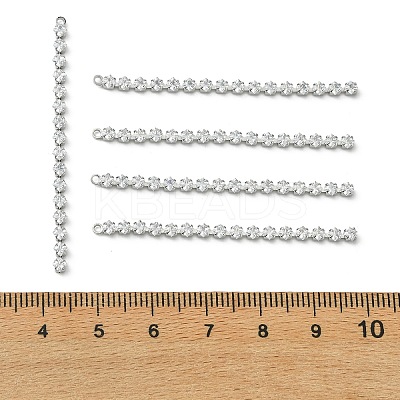 SHEGRACE Brass Micro Pave Cubic Zirconia Big Pendants XGRQ3P458-638P-1