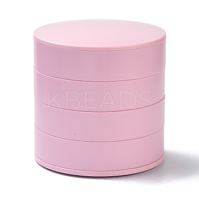 4-Layer Rotating Travel Jewelry Tray Case OBOX-O005-01A-1