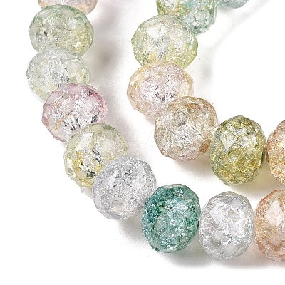 Transparent Glass Beads Strands GLAA-T023-10mm-A07-1