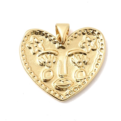 Brass Pendants KK-H267-018G-1