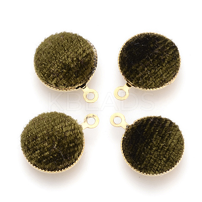 Handmade Velours Covered Pendants WOVE-R101-B01-1