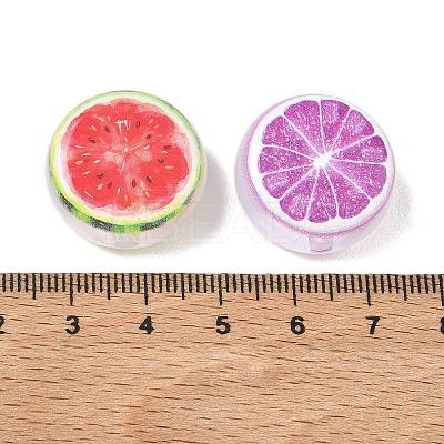 Printed Transparent Acrylic Beads AC-CBA4EF4-05-1