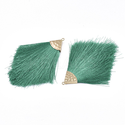 Polyester Tassel Big Pendant Decorations FIND-T042-03-1