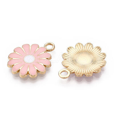 Alloy Enamel Pendants ENAM-S119-090B-RS-1