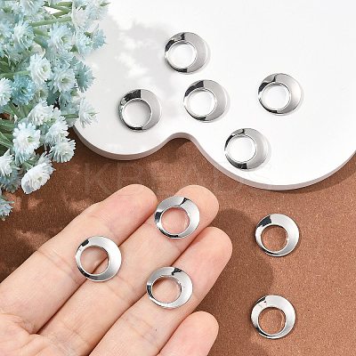SHEGRACE Brass Flat Round Charms XGR0119P-108P-1