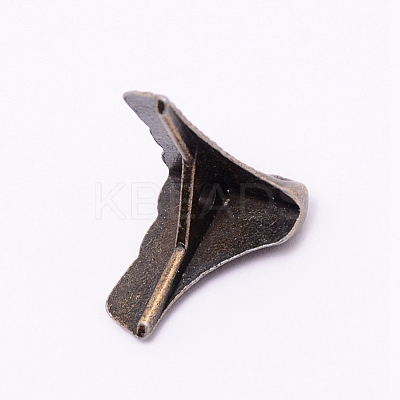Zinc Alloy Box Corner Protectors PALLOY-WH0070-92AB-1