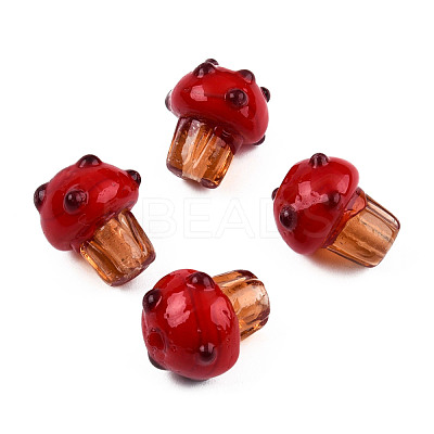 Handmade Bumpy Lampwork Beads LAMP-N029-014-1