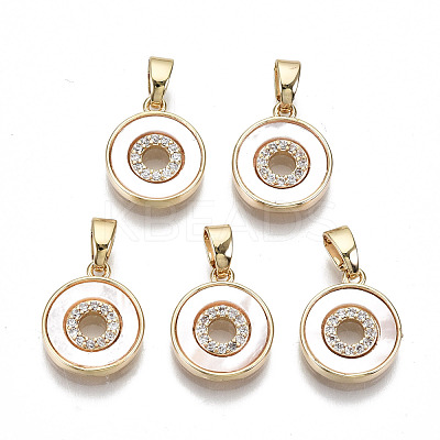 Natural Sea Shell Charms KK-S354-258-NF-1
