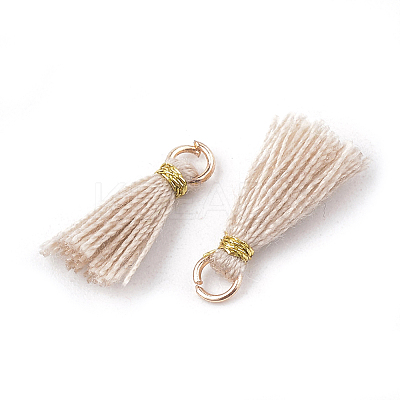 Polycotton(Polyester Cotton) Tassel Pendant Decorations LS-X-FIND-S281-25-1