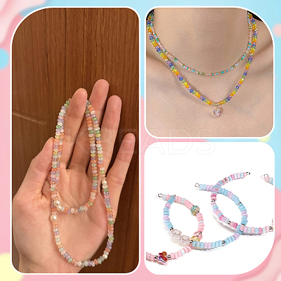 600Pcs Glass Seed Beads SEED-PA0001-17C-1