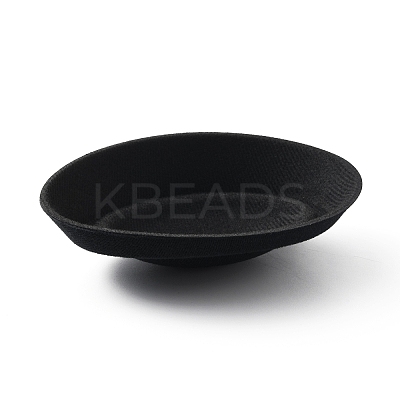 Polyester Oval Pillbox Stewardess Fascinator Hat Base for Millinery AJEW-WH0342-61D-1
