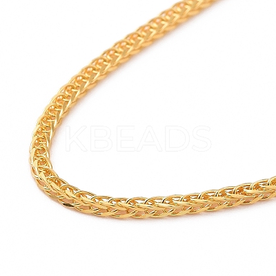 925 Sterling Silver Wheat Chains Necklace for Women STER-I021-02C-G-1