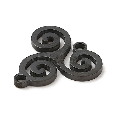 304 Stainless Steel Connector Charms STAS-A086-13EB-1