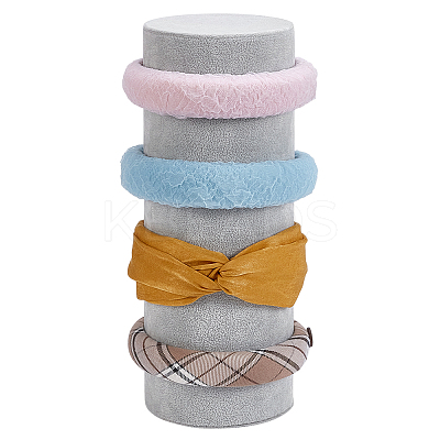 Velveteen Hairband Display Stands ODIS-WH0038-285A-1
