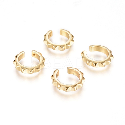 Brass Ear Cuff Findings KK-G389-36G-1