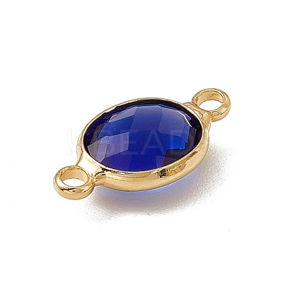 Transparent K9 Glass Connector Charms GLAA-A005-10G-11-1