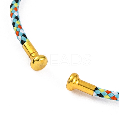 Braided Carbon Steel Wire Bracelet Making MAK-A017-B39-1