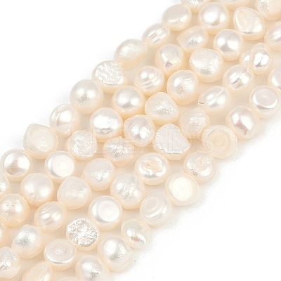 Natural Cultured Freshwater Pearl Beads Strands PEAR-P064-19G-04A-1