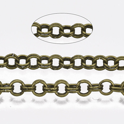Iron Rolo Chains CH-S125-011C-AB-1