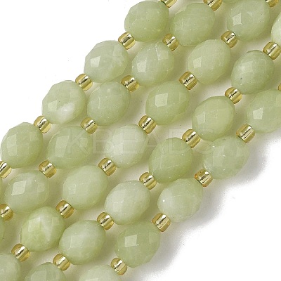 Natural Lemon Jade Beads Strands G-F809-A14-01-1