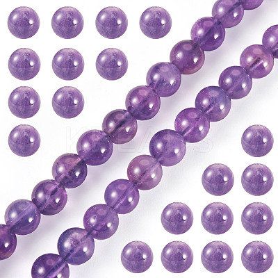 Natural Amethyst Beads Strands G-TA0002-57B-1