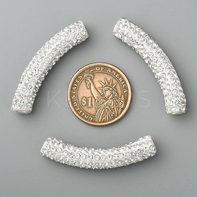 Crystal Brass Tube Middle East Rhinestone Beads X-RB-C1300-7-1