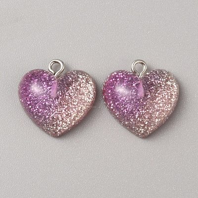 Transparent Resin Pendants CRES-TAC0010-05B-1