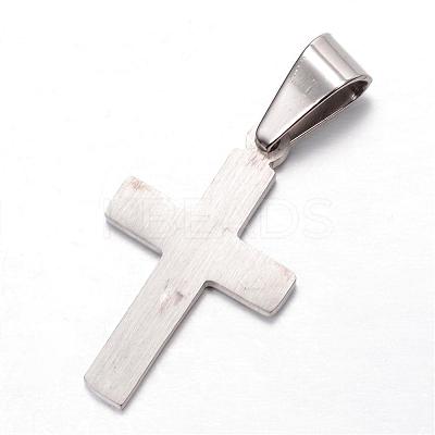 Tarnish Resistant 304 Stainless Steel Pendants STAS-G080-07P-1