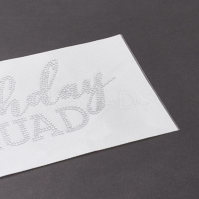 Word Birthday Squad Hotfix Rhinestone DIY-XCP0002-24-1
