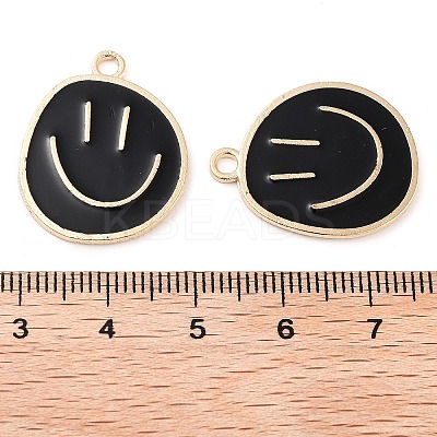 Alloy Enamel Pendants PALLOY-S192-03G-06-1