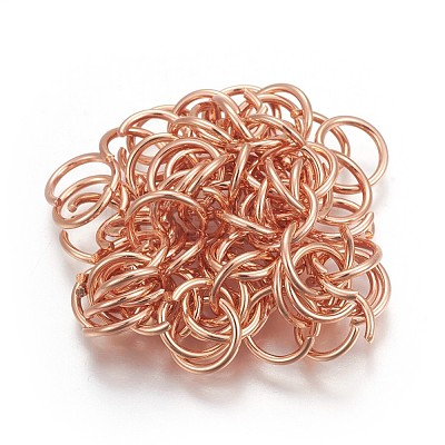 304 Stainless Steel Open Jump Rings X-STAS-F189-A-1