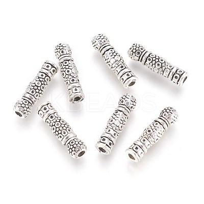 Tibetan Style Alloy Tube Beads LS-LF0658Y-1