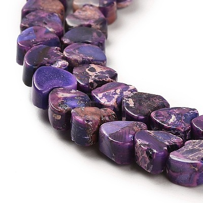 Synthetic Regalite/Imperial Jasper/Sea Sediment Jasper Beads Strands G-F765-D03-01-1