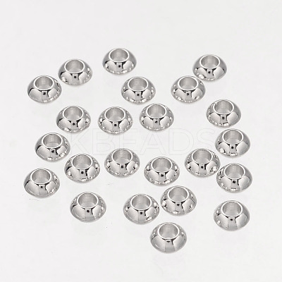Rondelle Tibetan Silver Spacer Beads LS-X-AB937-NF-1