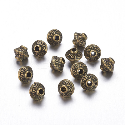 Tibetan Style Spacer Beads X-MLF1152Y-NF-1