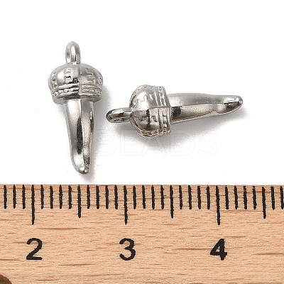 Non-Tarnish 304 Stainless Steel Pendants STAS-I203-60P-1