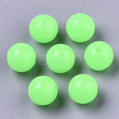 Luminous Acrylic Beads MACR-N008-25-1