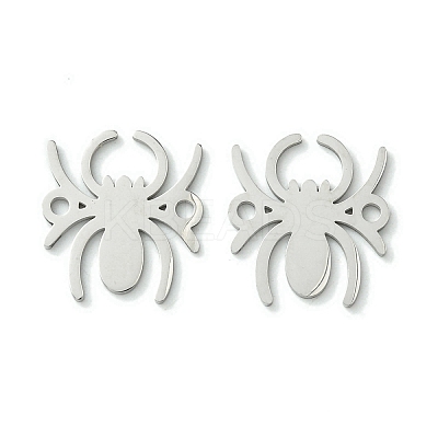 Non-Tarnish 201 Stainless Steel Connector Charms STAS-U003-03P-1