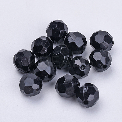Acrylic Beads X-TACR-Q257-10mm-V72-1