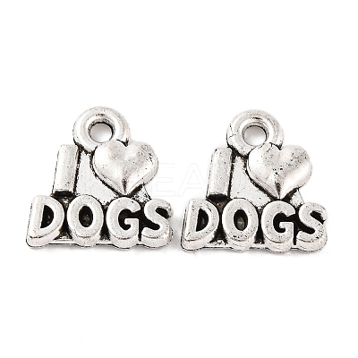 Tibetan Style Zinc Alloy Pendants X-TIBEP-R334-356AS-RS-1