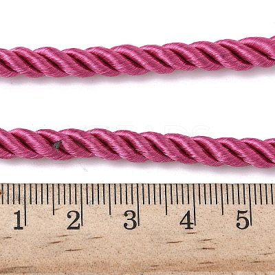 5MM Nylon Twisted Cord Necklace Making FIND-G096-01G-17-1