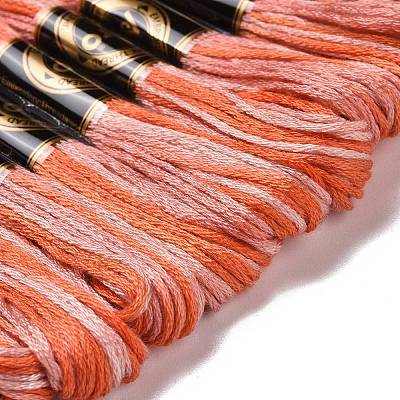 10 Skeins 6-Ply Polyester Embroidery Floss OCOR-K006-A35-1