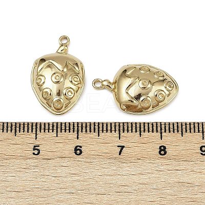 304 Stainless Steel Pendants STAS-D363-09G-1