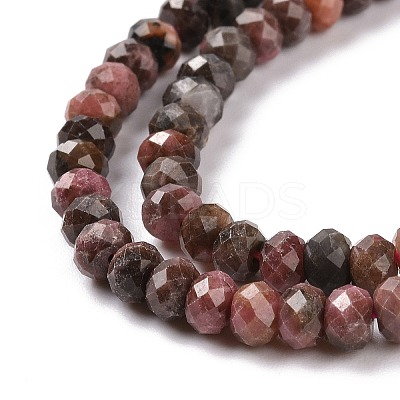 Natural Rhodonite Beads Strands G-E591-03-1