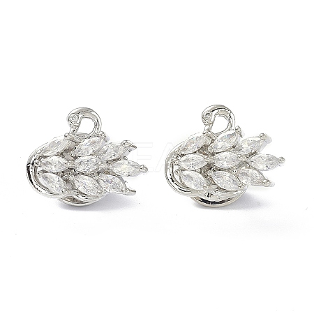 Sparkling Swan Brooch Pin LS-JEWB-K006-03P-1