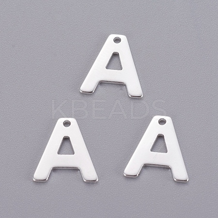 201 Stainless Steel Charms STAS-L232-007A-1