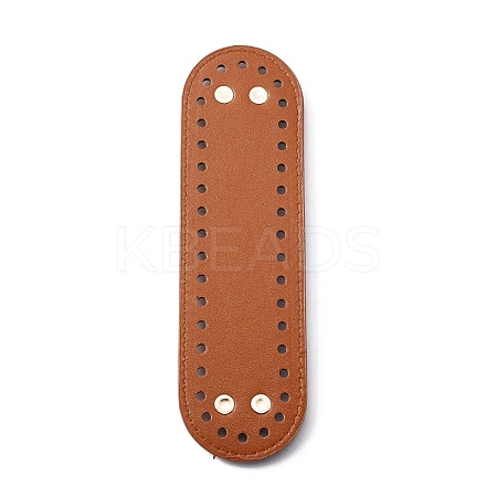 PU Leather Knitting Crochet Bags Nail Bottom Shaper Pad FIND-WH0114-84A-01-1