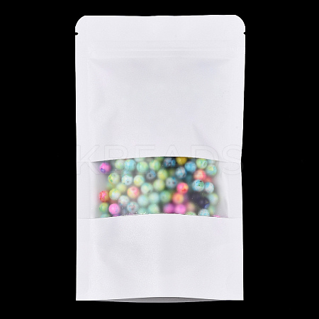 Resealable Kraft Paper Bags OPP-S004-01C-02-1